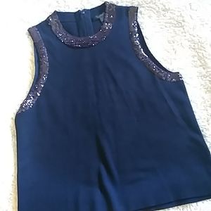 JCrew Sequined Sleeveless Sweater